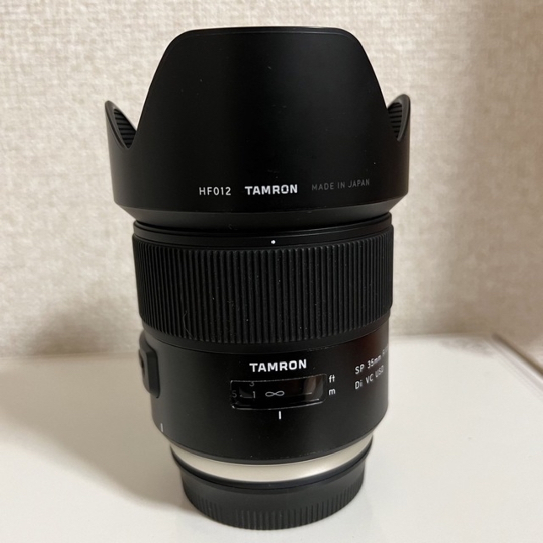 TAMRON(タムロン)のTAMRON SP  35mm F1.8 Di VC USD Canonマウント スマホ/家電/カメラのカメラ(レンズ(単焦点))の商品写真