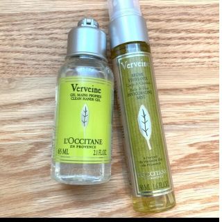 ロクシタン(L'OCCITANE)のロクシタン　ヴァーベナ  ボディ&ヘアミスト ・ ハンドジェル 2本セット(その他)