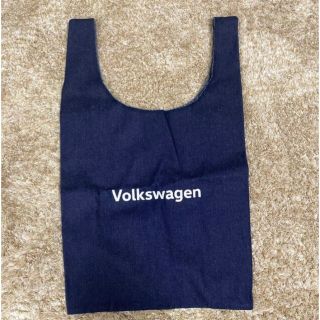 フォルクスワーゲン(Volkswagen)の新品！！！VWデニムマルシェバッグ💕(エコバッグ)