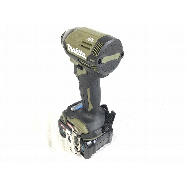 Makita - ☆未使用品☆makita マキタ 40Vmax 充電式インパクトドライバ TD002GRDXO オリーブ バッテリー2個(36V 2.5Ah) 充電器 ケース付 61792