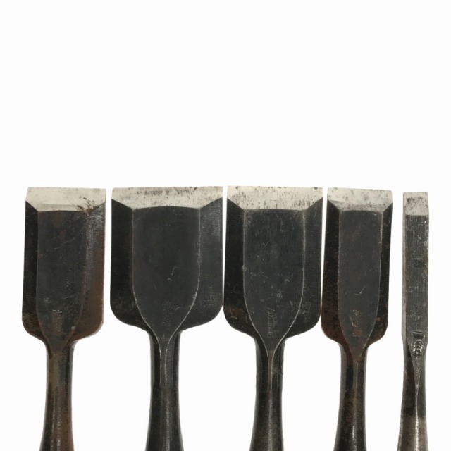 ☆中古品☆最高級 三ツ裏 追入ノミ 聖護院 朱丹柄 十本組(1本別 ☆中古品☆最高級 三ツ裏 追入ノミ 聖護院 朱丹柄 十本組(1本別
