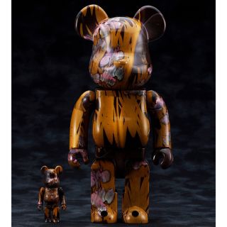 メディコムトイ(MEDICOM TOY)のBE@RBRICK 尾形光琳 国宝 「八橋蒔絵螺鈿硯箱」 100% & 400%(フィギュア)