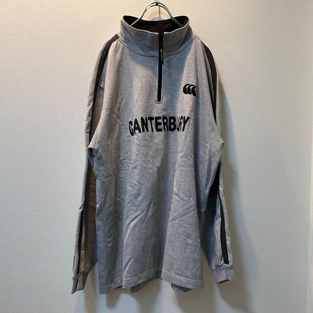 CANTERBURY - CANTERBURY カンタベリー ハーフジップ スウェット 3L ...