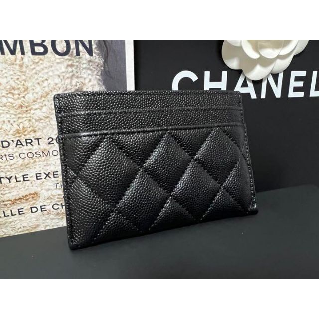 CHANEL(シャネル)の【29番台】CHANEL フィリグリー カードケース キャビアスキン 付属品完品 レディースのファッション小物(名刺入れ/定期入れ)の商品写真