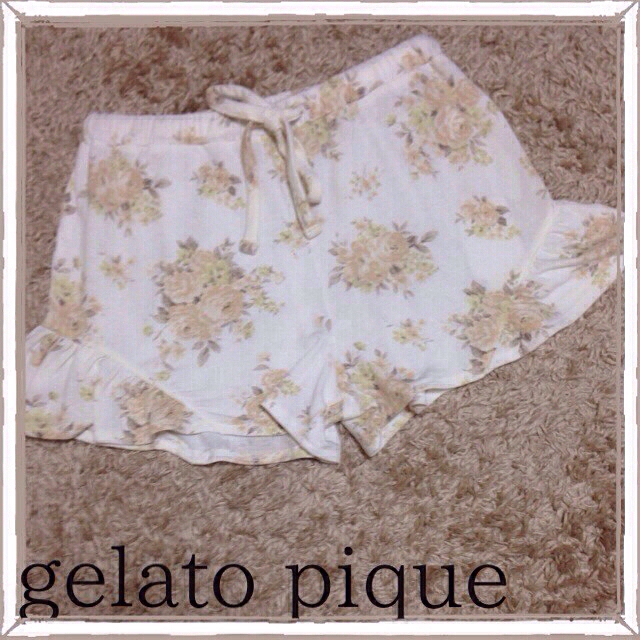 gelato pique(ジェラートピケ)の新品♡ピケ ショートパンツ レディースのルームウェア/パジャマ(ルームウェア)の商品写真