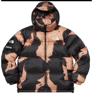 シュプリーム(Supreme)のSupreme PrintNuptse BLACK M 21AWヌプシ 22AW(ダウンジャケット)