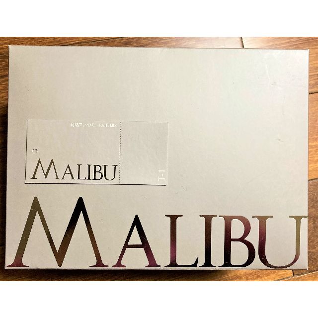 MALIBU　マリブ　高品質フルウィッグ　ロングレイヤーウェイブ　人毛MIX レディースのウィッグ/エクステ(ロングカール)の商品写真