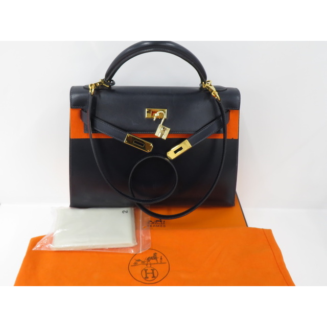 Hermes(エルメス)のHERMES ケリー32 2WAY ハンドバッグ ボックスカーフ レザー レディースのバッグ(その他)の商品写真