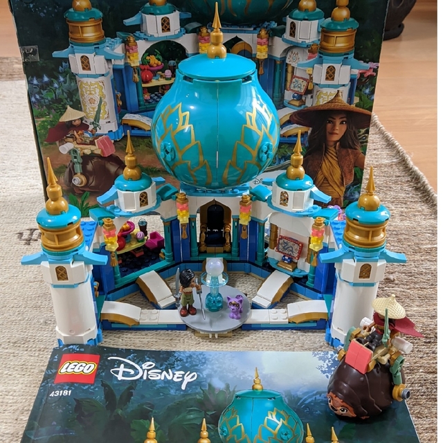 Disney(ディズニー)のレゴ（LEGO）43181 ディズニー プリンセス ラーヤとハートパレス エンタメ/ホビーのおもちゃ/ぬいぐるみ(キャラクターグッズ)の商品写真