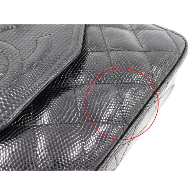 CHANEL - CHANEL チェーンショルダーバッグ マトラッセ リザード CHANEL - CHANEL チェーンショルダーバッグ マトラッセ リザード