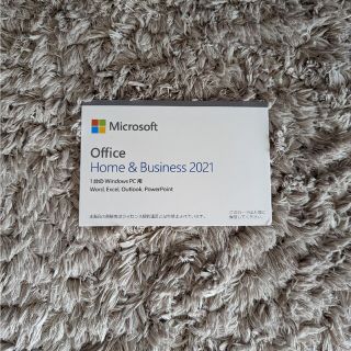 マイクロソフト(Microsoft)のマイクロソフトOffice Home & Business 2021(PC周辺機器)