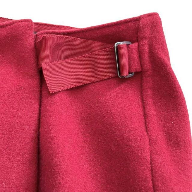 UNIQLO(ユニクロ)のユニクロ◆＋J プラスジェイ　ダブルフェイススカート　ウール　ベルト　スリット レディースのスカート(ロングスカート)の商品写真