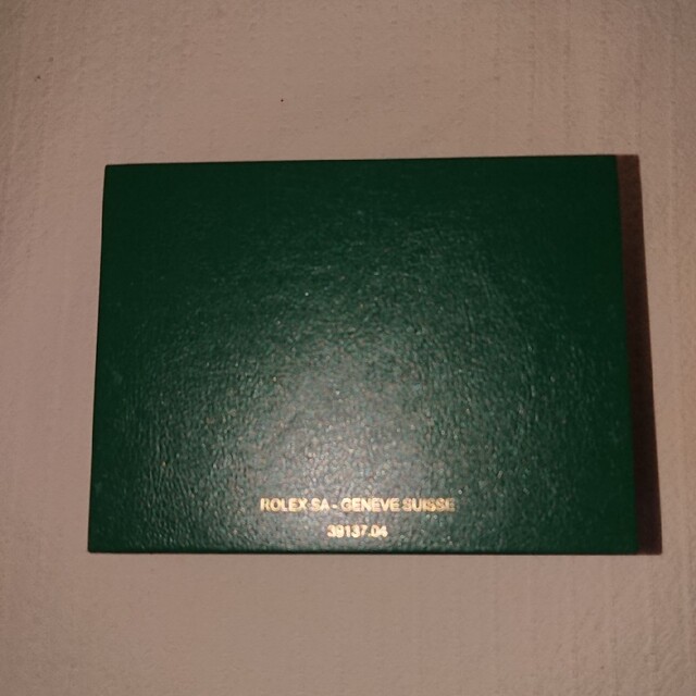 正規/純正品】ROLEX ロレックス 空箱 BOX ケース 緑×グリーン