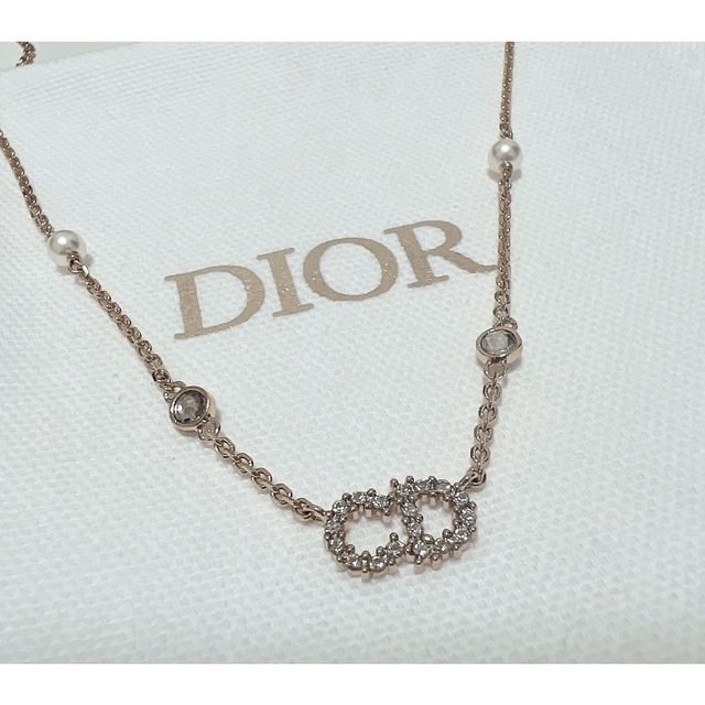【美品】Dior ネックレス CLAIR D LUNE おまけ付 10月限定価格