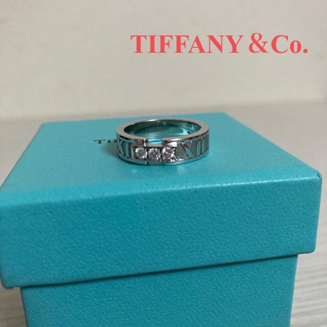 『TIFFANY＆Co.』アトラスリング 750(18金)／ サイズ 11.5号