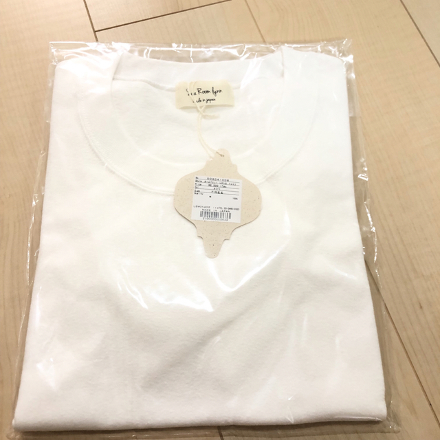 SeaRoomlynn(シールームリン)のオールドコットLONG Tシャツ ホワイト レディースのトップス(Tシャツ(長袖/七分))の商品写真