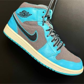 ナイキ(NIKE)のNIKE AIR JORDAN 1 MID  GAMMA BLUE(スニーカー)