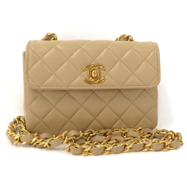 100%正規品 - CHANEL CHANEL ラムスキン ミニマトラッセ ココマーク