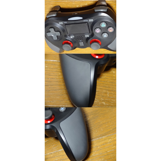 ☆底値 格安 美品 PS4 互換コントローラー PS4 Bluetooth☆ エンタメ/ホビーのゲームソフト/ゲーム機本体(その他)の商品写真