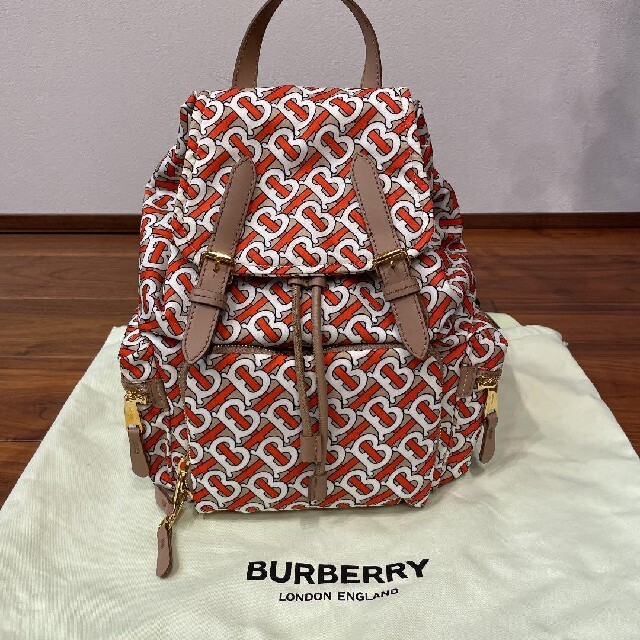 名作 BURBERRY - 新品バーバリー バックパック リュック モノグラム