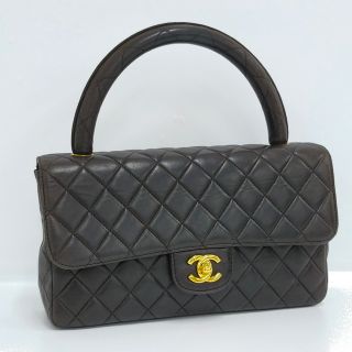 シャネル(CHANEL)のCHANEL ハンドバッグ 親子バッグ 親のみ マトラッセ ターンロック(ハンドバッグ)