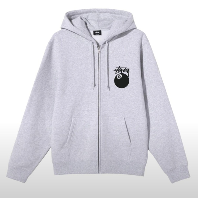 ステューシー stussy エイトボール ジップパーカー スウェット ステューシー stussy エイトボール ジップパーカー スウェット