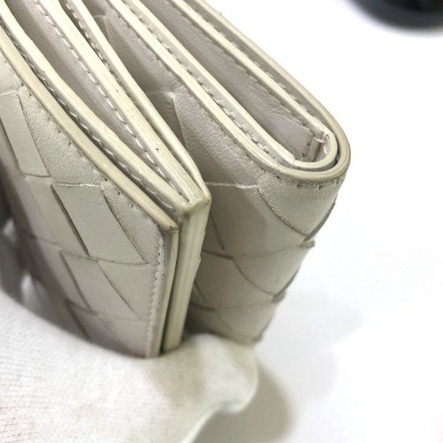 ボッテガヴェネタ BOTTEGA VENETA コンパクトウォレット イントレチャート タイニー 3つ折り財布 レザーレディース