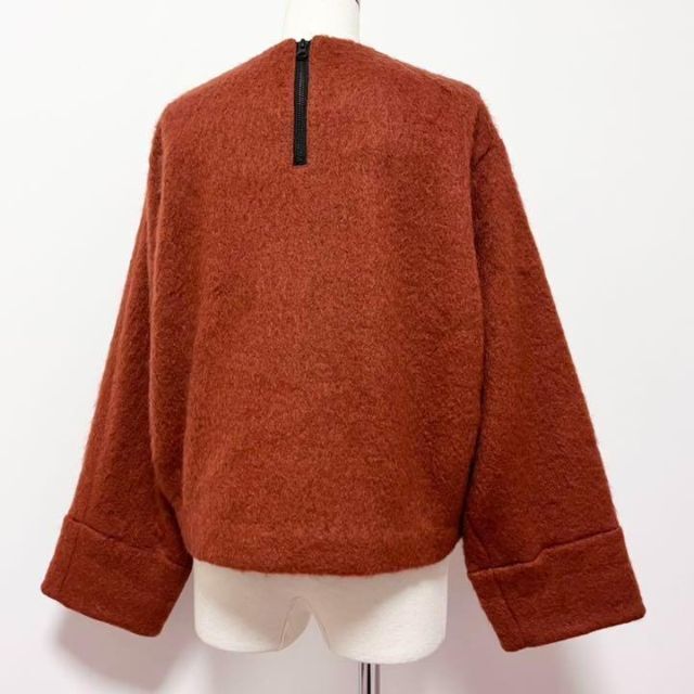 AVIE アビィ モヘア混ウールループシャギープルオーバー | luizedenise