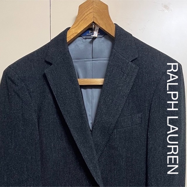 POLO RALPH LAUREN(ポロラルフローレン)の【RALPH LAUREN】ポロラルフローレン/ツィードジャケット/グレー メンズのジャケット/アウター(テーラードジャケット)の商品写真