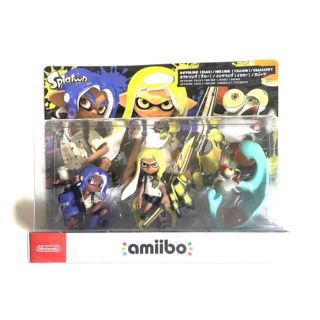 【箱なし開封済み】スプラトゥーン3 amiibo トリプルセット　アミーボ(ゲームキャラクター)