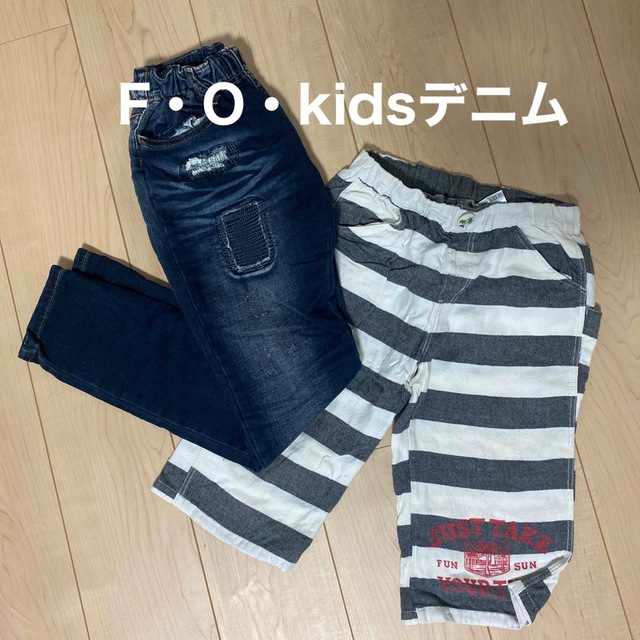 F.O.KIDS(エフオーキッズ)のFO kidsパンツ2枚セット　140 キッズ/ベビー/マタニティのキッズ服男の子用(90cm~)(パンツ/スパッツ)の商品写真
