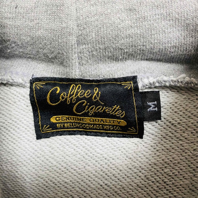 BEAMS(ビームス)の美品　Coffee & Cigarettes 10.0oz HOODIE メンズのトップス(パーカー)の商品写真