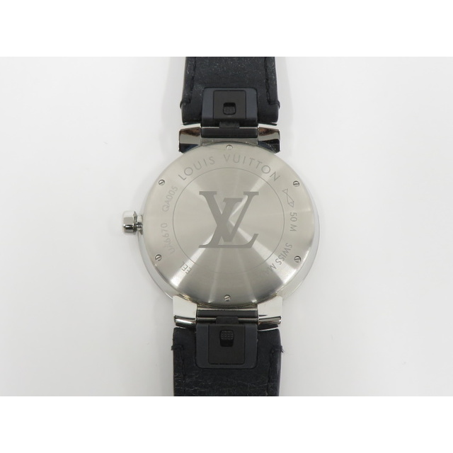 LOUIS VUITTON(ルイヴィトン)のLOUIS VUITTON タンブール スリム モノグラムマカサーGM メンズ メンズの時計(腕時計(アナログ))の商品写真