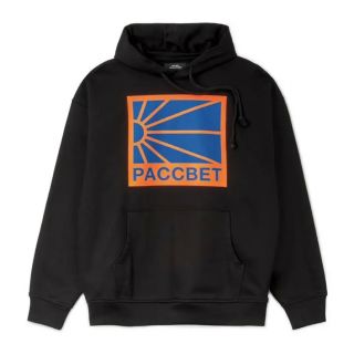 ゴーシャラブチンスキー(Gosha Rubchinskiy)のRACCBET LOGO HOODIE 常田　パーカー ラスベート(パーカー)