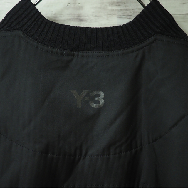 Y-3 19AW Men’s Nylon-Knit Crew Sweater