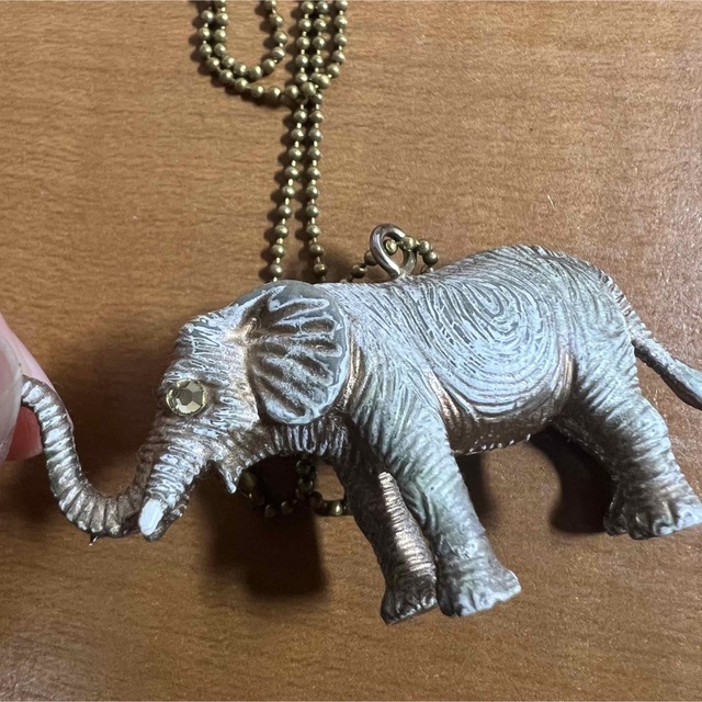 ゾウ　ネックレス レディースのアクセサリー(ネックレス)の商品写真