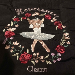 チャコット(CHACOTT)の新品　ボールチェーン　チャコット　刺繍　くま　薔薇　トゥシューズ(その他)