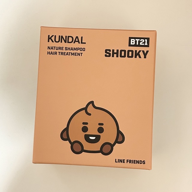 KUNDAL シャンプー＆トリートメント BT21限定パッケージ コスメ/美容のヘアケア/スタイリング(シャンプー/コンディショナーセット)の商品写真