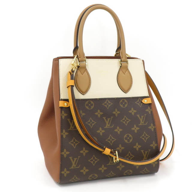 LOUIS VUITTON 2WAYショルダーバッグ フォールドトートMM