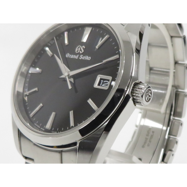 Grand Seiko ヘリテージコレクション クオーツ SS ブラック文字盤