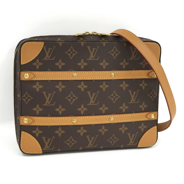 オープンポケット×3製造番号LOUIS VUITTON ソフトトランク メッセンジャーPM ショルダーバッグ