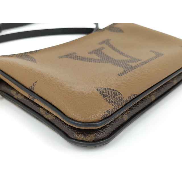 LOUIS VUITTON ポシェット ドゥーブル ジップ ショルダーバッグ LOUIS VUITTON ポシェット ドゥーブル ジップ ショルダーバッグ