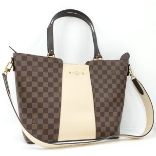 ルイヴィトン(LOUIS VUITTON)のLOUIS VUITTON ジャージー 2WAY トートバッグ ダミエ クレーム(その他)