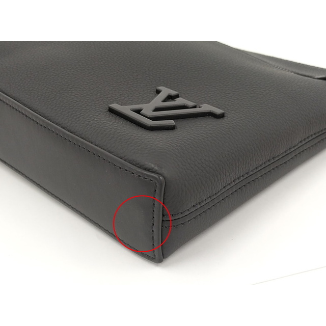 LOUIS VUITTON クラッチバッグ ポシェット IPAD グレイン