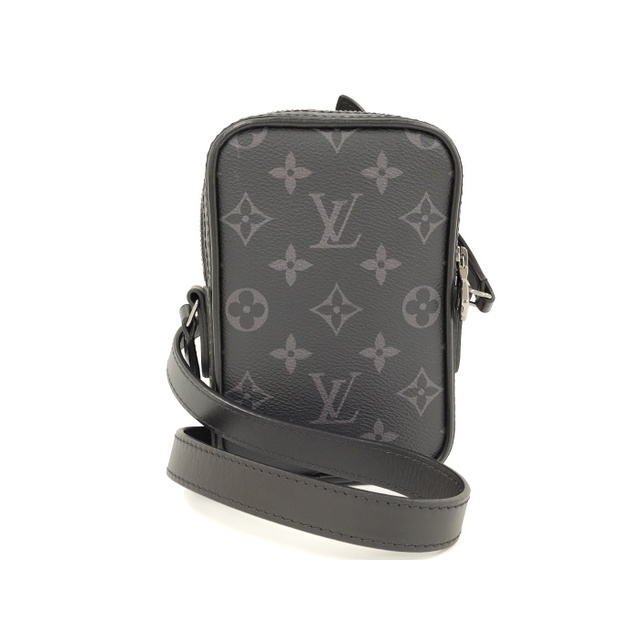 ブラック素材ラインLOUIS VUITTON ダヌーヴPPM ショルダーバッグ モノグラム