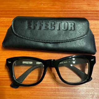 エフェクター(EFFECTOR)のEFFECTOR メガネ 度なし 値下げ(サングラス/メガネ)