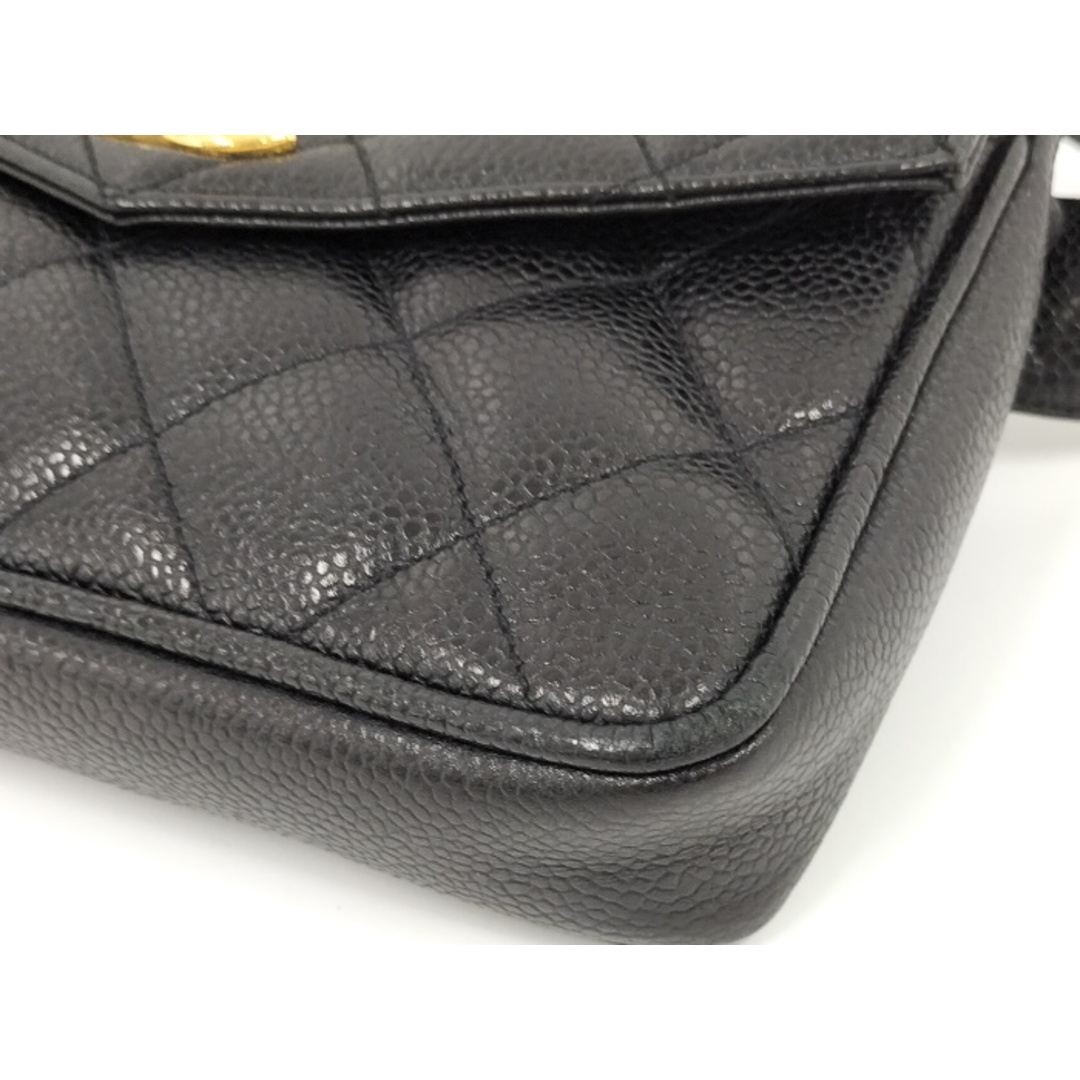 CHANEL - CHANEL ウエストポーチ ココマーク マトラッセ CHANEL - CHANEL ウエストポーチ ココマーク マトラッセ