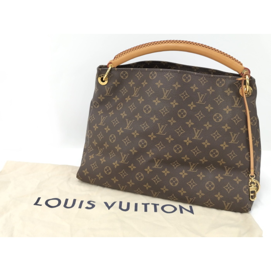 LOUIS VUITTON アーツィーMM ハンドバッグ モノグラム レザーモノグラムサイズ