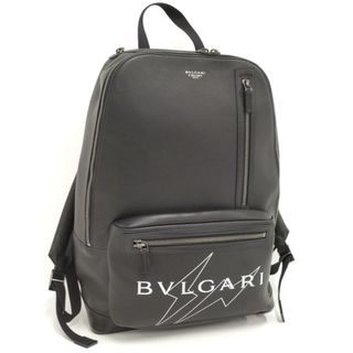 ブルガリ(BVLGARI)のBVLGARI ブルガリ リュックサック レザー ブラック 290980(リュック/バックパック)
