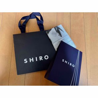 シロ(shiro)のSHIRO 袋と包装セット(ショップ袋)